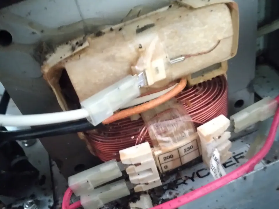 Merrychef high-speed commercial oven repair work