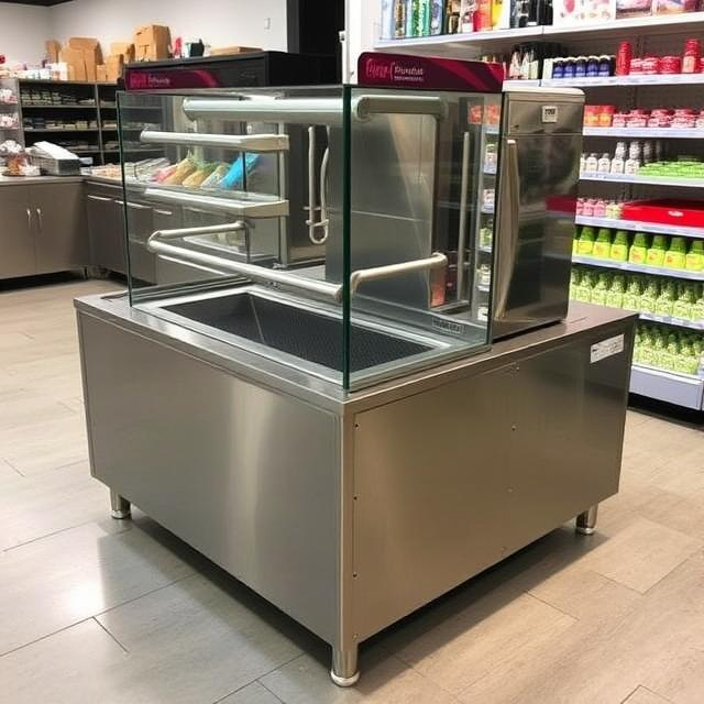 Commercial refrigeration display unit repair